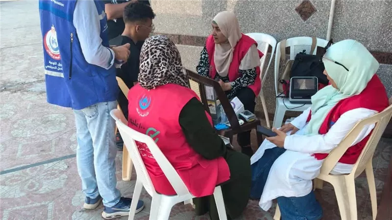 دمياط تنفذ قافلة للتبرع بالدم بمسجد الرحمة برأس البر ضمن خطة أغسطس
