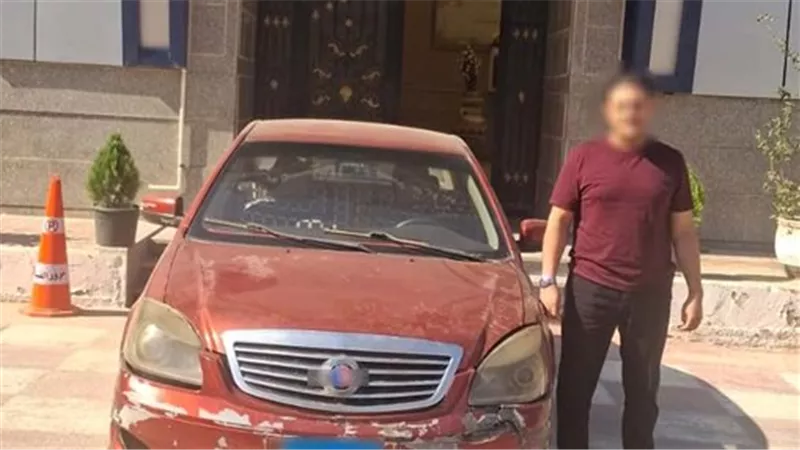 سقوط بطل فيديو السير بملاكي عكس الاتجاه بمحافظة الجيزة