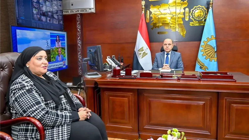 محافظ الغربية يستقبل وكيل وزارة الصحة الجديدة بالمحافظة
