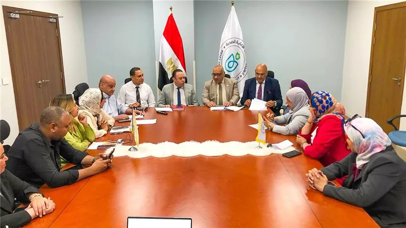  اجتماع تنسيقي بالسويس بين هيئات الرعاية الصحية والاعتماد والرقابة والتأمين