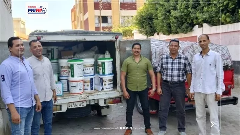 الفيوم: ضبط سيارتين محملتين 1288 عبوة مخصبات وأسمدة زراعية مجهولة المصدر 