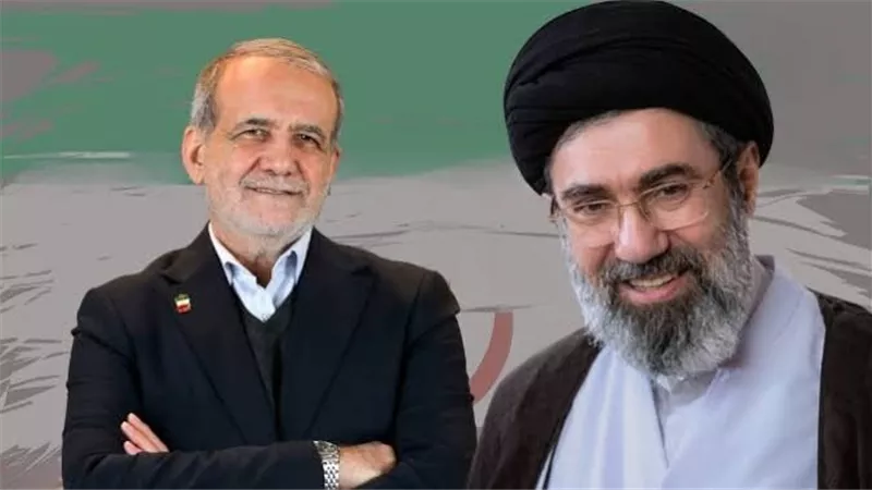 إسرائيل تشكك في حقيقة لقاء بزشكيان والمرشد الإيراني مجتبى خامنئي  
