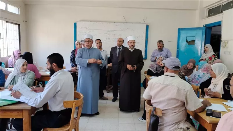 القاهرة الأزهرية تتابع أعمال تصحيح الشهادة الابتدائية والإعدادية للدور الثاني