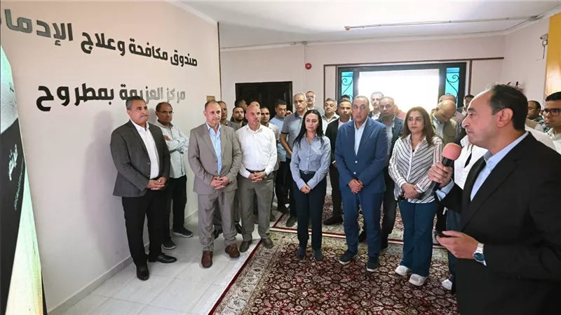 رئيس الوزراء يتابع تنفيذ الاستراتيجية الوطنية لمكافحة المخدرات بمطروح