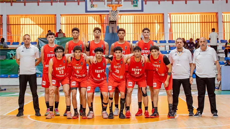 منتخب ناشئي السلة يواجه تشاد في ختام دور المجموعات ببطولة الأفروباسكت 