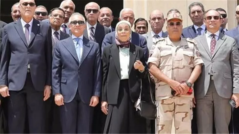 رئيسة النيابة الإدارية تتفقد مدينة العدالة وتشيد بإنجازات تطوير منظومة القضاء 
