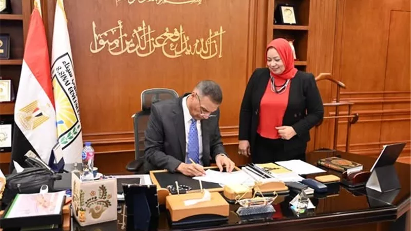 محافظ جنوب سيناء يعتمد المرحلة الثانية لتنسيق القبول بالصف الأول الثانوي