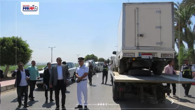 مدير أمن المنيا يقود حملة مرورية موسعة لضبط الشوارع وتحقيق السيولة المرورية   