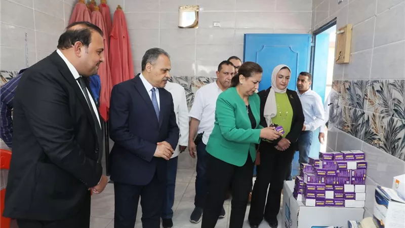 اللجنة الطبية العليا تنظم قافلة طبية شاملة بالشرقية بالتعاون مع بنك الشفاء