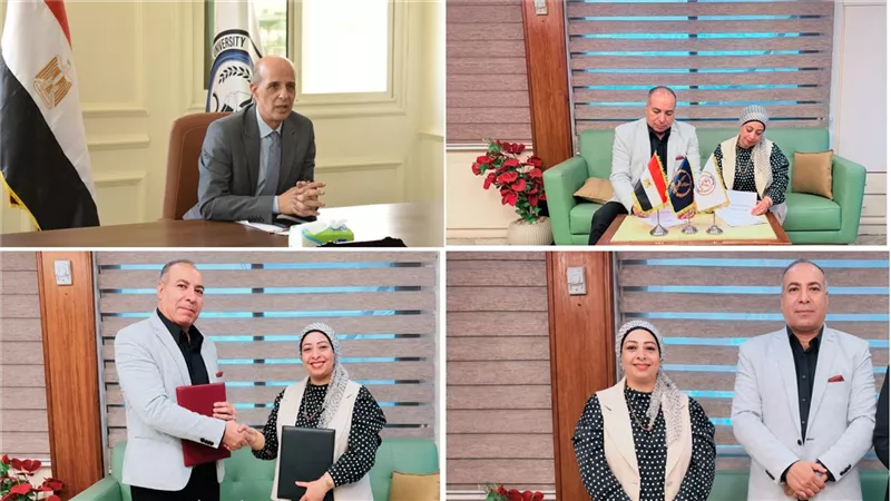 بني سويف الأهلية توقع بروتوكول مع مستشفيات هيئة الشرطة لتدريب طلاب التمريض