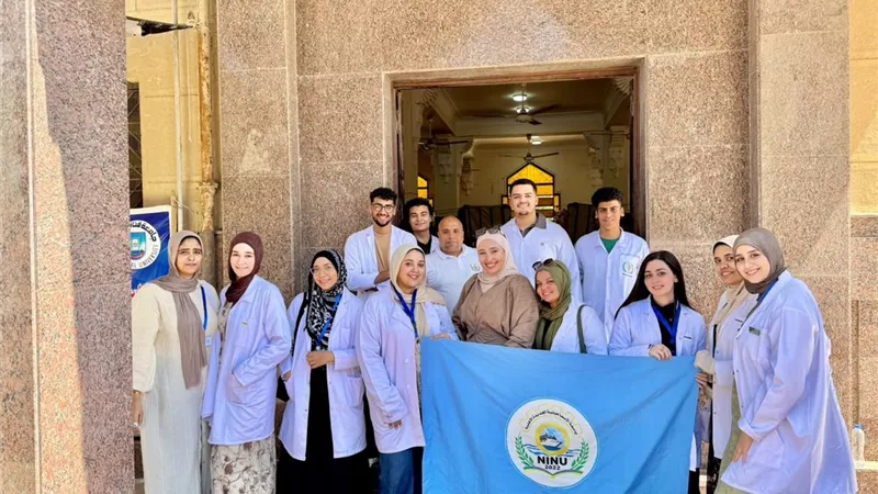 قافلة طبية مشتركة لجامعتي قناة السويس والإسماعيلية الأهلية لخدمة أهالي الغطوس