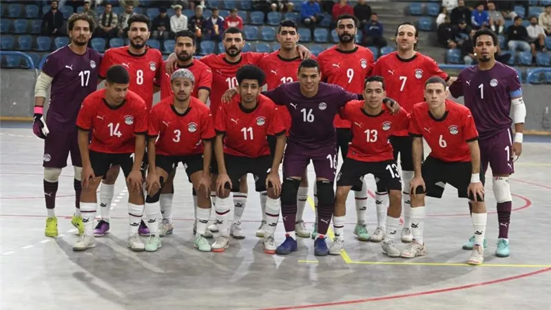 مصر في المجموعة الثانية بأمم أفريقيا لكرة الصالات بالمغرب