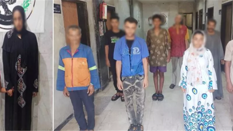 ضبط 7 رجال وسيدتين لاستغلال 12 طفلا في التسول وبيع السلع بالقاهرة
