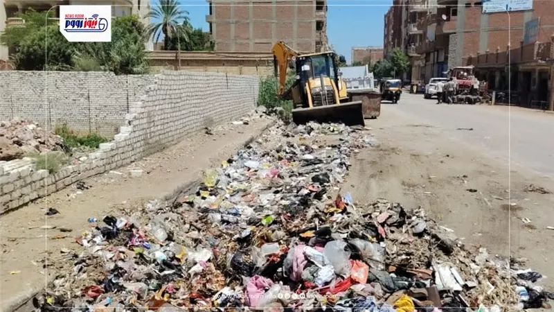حملات مكثفة للنظافة ورفع الإشغالات وتحسين المظهر الحضاري بمركزي إطسا وأبشواي