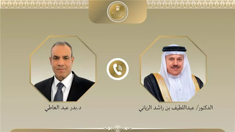 وزير الخارجية يبحث مع نظيره البحريني خفض التصعيد وتعزيز أمن الملاحة