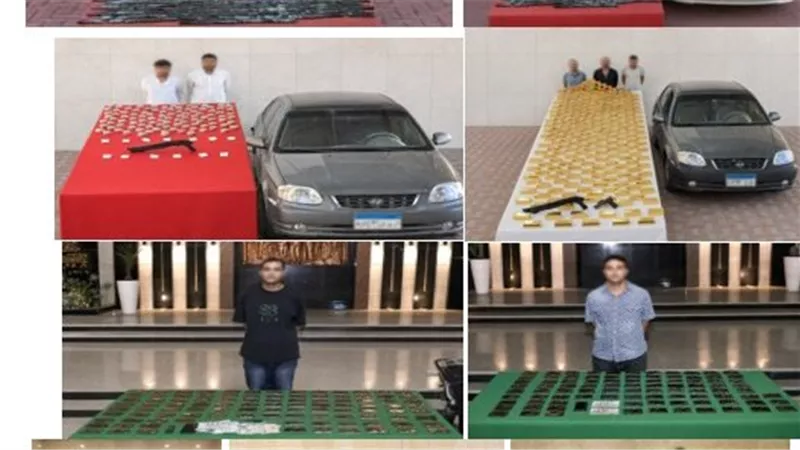 مصرع 3 عناصر شديدة الخطورة وضبط 650 كيلو مخدرات بأسيوط