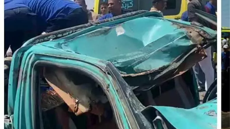 «أطفال شالوا هم البيت بدري».. مأساة 5 ضحايا من بحر البقر في حادث الإسماعيلية