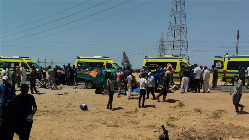 الرعاية الصحية تنعى ضحايا حادث انقلاب سيارة الإسماعيلية وتؤكد رفع الاستعداد