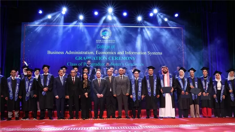 جامعة مصر للعلوم والتكنولوجيا تحتفي بتخرج دفعة جديدة من MBA 