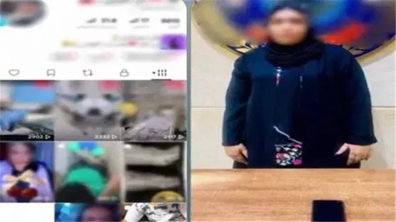 التحقيق مع صانعة محتوى بالجيزة لنشر فيديوهات تتضمن ألفاظًا منافية للقيم