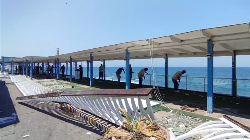 حفاظا على حقوق المواطنين.. محافظ الإسكندرية يزيل منشأة بكورنيش كامب شيزار 