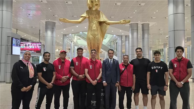 وزارة الشباب والرياضة تستقبل أبطال ألعاب القوى بعد مشاركتهم في بطولة العالم