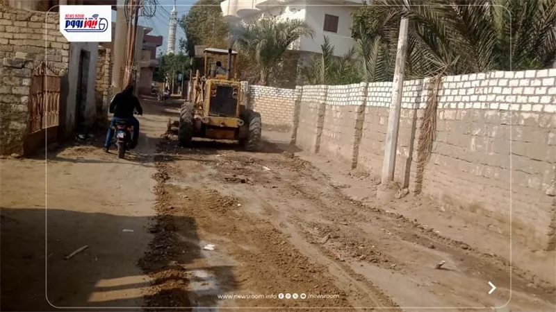 حملات للنظافة ورفع الإشغالات وتجميل الشوارع بمركزي سنورس وإطسا