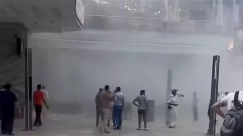 مصرع 2 وإصابة 8 اخرين فى انفجار انبوبة بمول اربيلاالتجمع