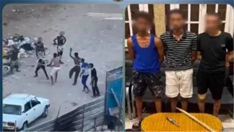 خلافات سابقة تشعل مشاجرة عنيفة بين 3 أشخاص في الإسكندرية