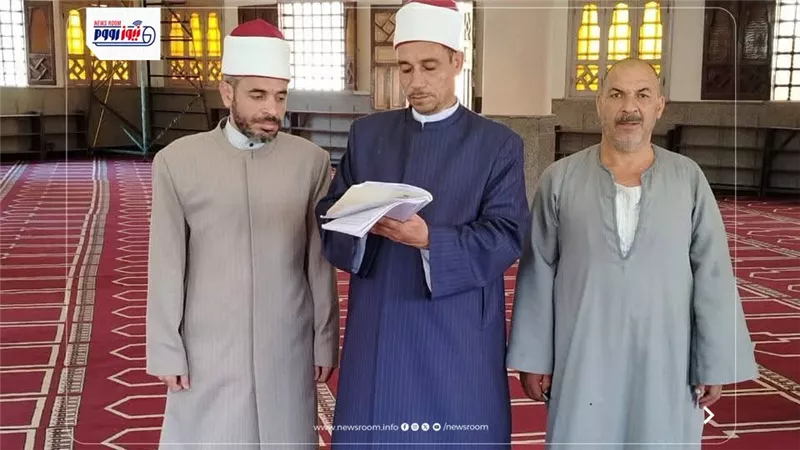مدير مديرية أوقاف الفيوم يواصل جولاته المرورية على المساجد لمتابعة سير العمل