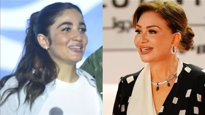 إلهام شاهين تشيد بابنة أحمد سعد : صوتها جميل                                 