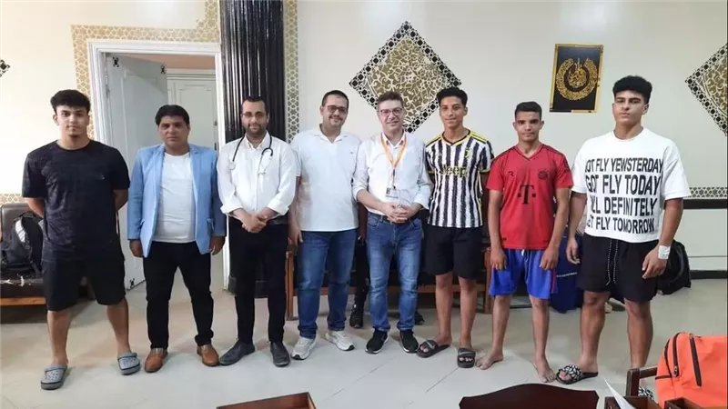 الإدارة الطبية بجامعة الأزهر توقع الكشف الطبي على 7 أبطال رياضيـين