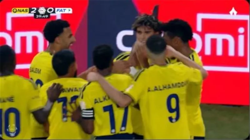 أهداف وملخص مباراة النصر والفتح الشوط الأول في الدوري السعودي 2026