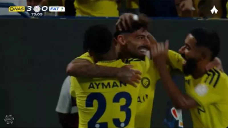 نتيجة وأهداف مباراة النصر والفتح الشوط الثاني (3-0) في الدوري السعودي 2026