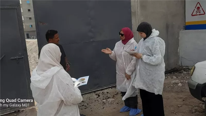 طب بيطري دمياط يكثف المرور على مزارع الدواجن بفارسكور لرصد الأمراض الوبائية