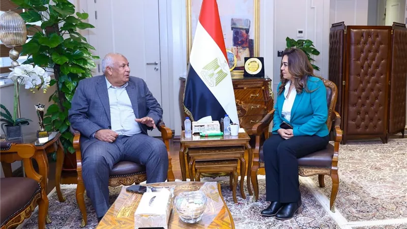منال عوض توجه بسرعة حسم ملفات التصالح وتقنين أراضي الدولة بمطروح