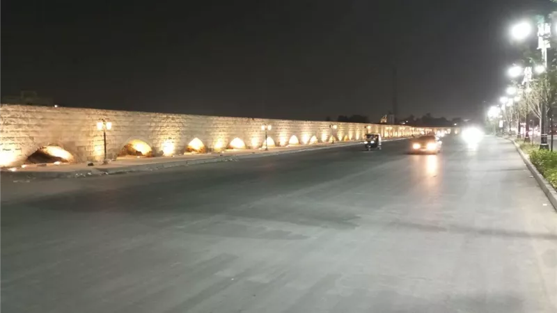 انتهاء المرحلة الأولى من تطوير سور مجرى العيون وتحويله إلى مزار سياحي