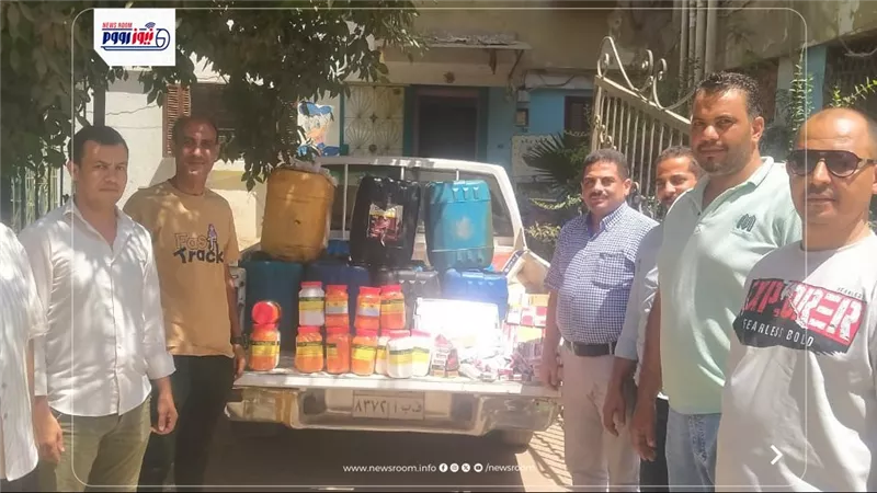 ضبط 342 لتربنزين قبل بيعه بالسوق السوداء و194 علبة سجائرمجهولة المصدر بالفيوم 