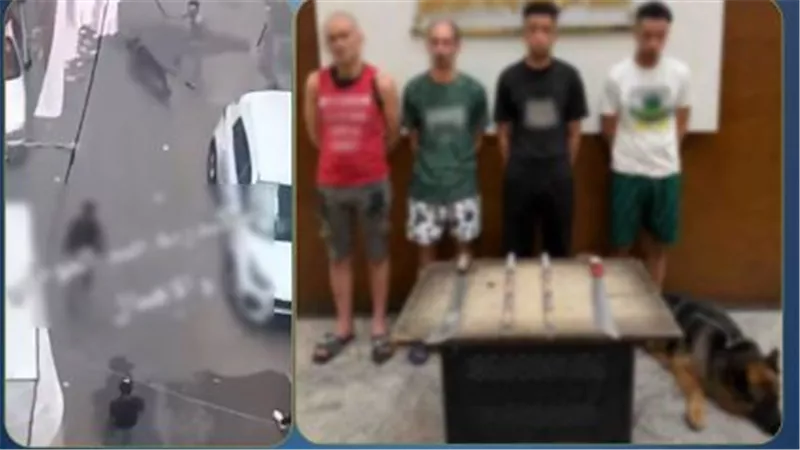 مشاجرة بالأسلحة البيضاء والألعاب النارية في الإسكندرية.. والكلب كلمة السر