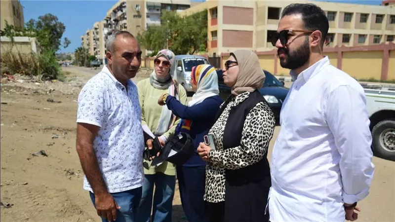 بدء اجراءات تسليم أرض مدرسة للتعليم الاساسي لخدمة أهالي مدينة بورفؤاد