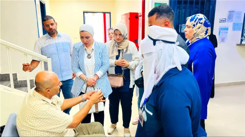 نائب الرعاية الصحية ببورسعيد تتابع انتظام العمل بوحدة صحة أسرة الـ5000