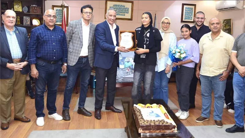 نادي الطيران يكرم چيداء كامل بعد إنجاز تاريخي مع منتخب الناشئات في كأس العالم