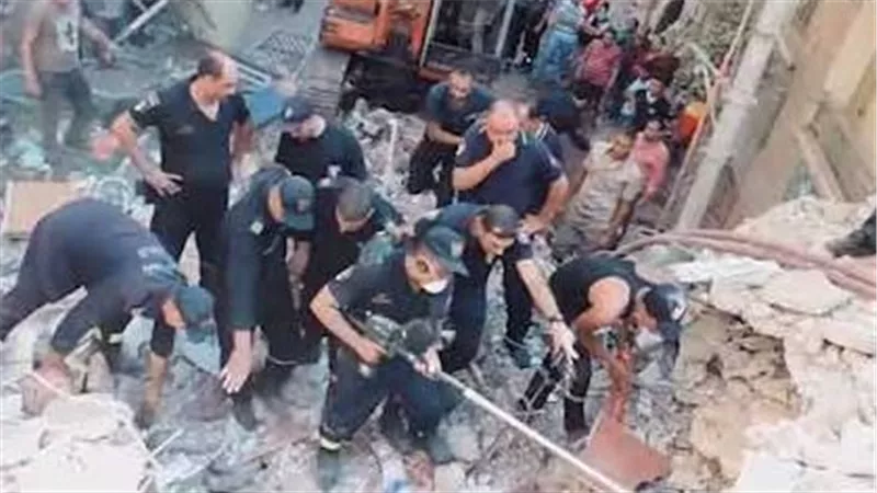 إصابة عميد شرطة ودخوله في غيبوبة أثناء السيطرة على حريق عقار بالوايلي