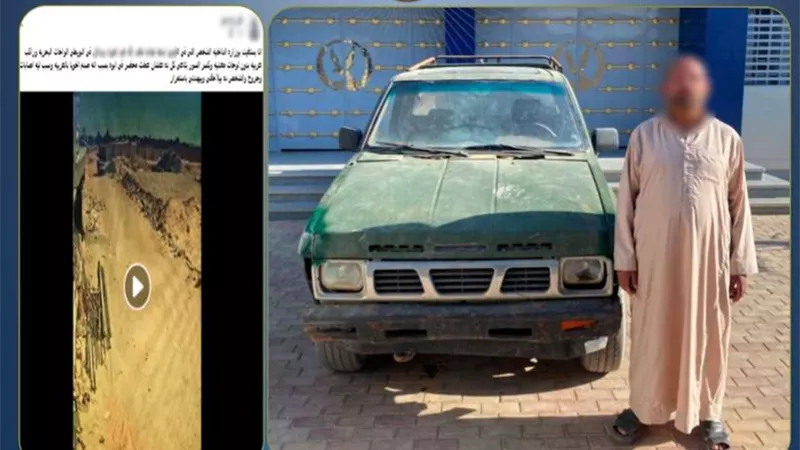 ضبط سائق هدم سور منزل بسيارة نقل بسبب خلاف على حدود قطعة أرض بالجيزة