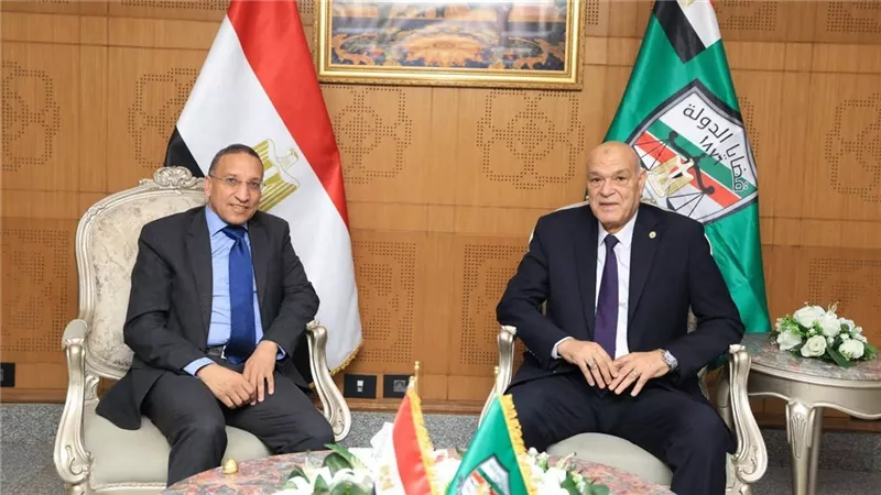 رئيس قضايا الدولة يستقبل مساعد وزير الخارجية في لقاء رفيع المستوى بمقر الهيئة