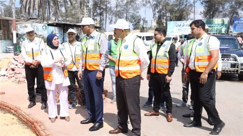 مبادرة جميلة يا بلدي.. محافظ كفر الشيخ يتفقد تطوير مدخل وميدان فوة| صور
