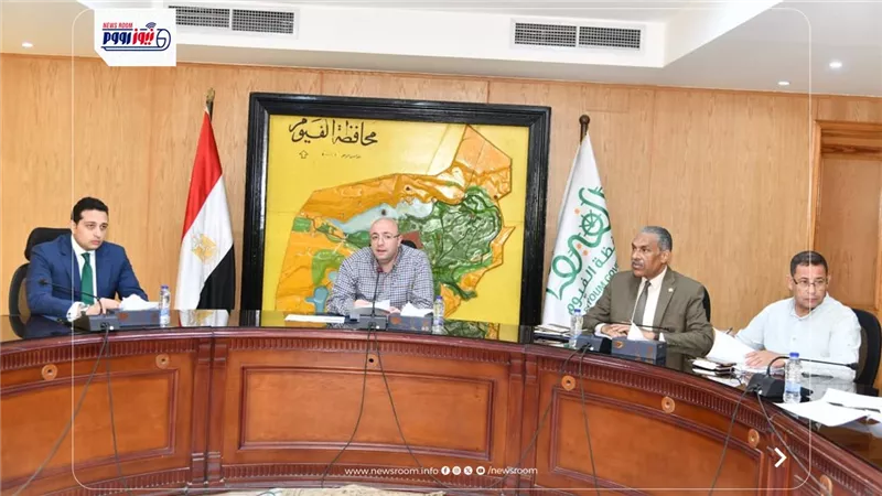 محافظ الفيوم يتابع موقف مشروعات الخطة الاستثمارية التي لم يتم طرحها