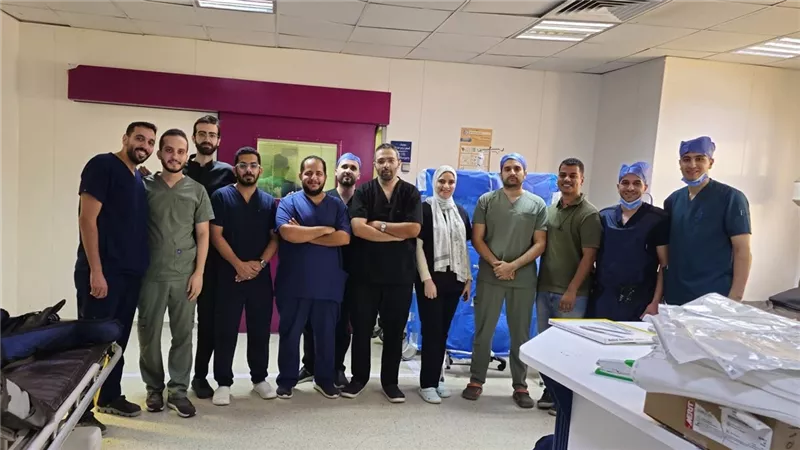 مستشفي كفر الشيخ الجامعي ينقذ مريضًا من نزيف شرياني حاد.. تفاصيل 