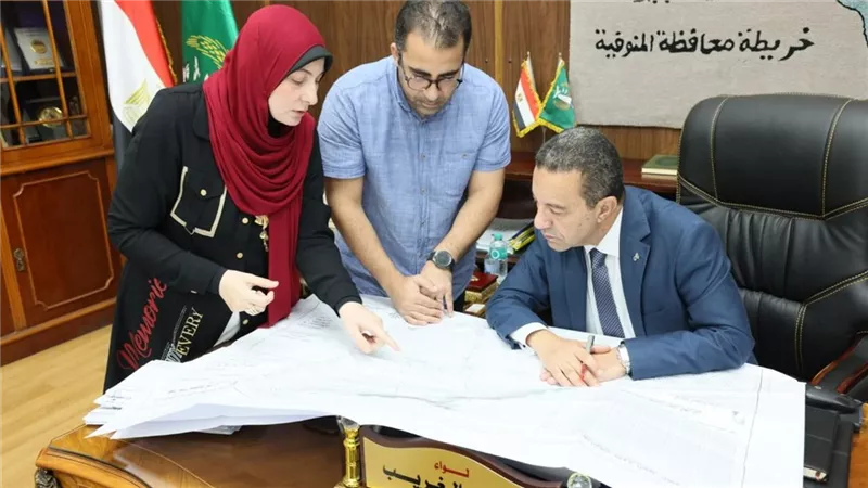 محافظ المنوفية: اعتماد أحوزه عمرانية جديدة لـ17 قرية كدفعة ثانية