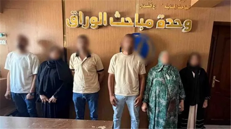 القبض على 6 أشخاص في مشاجرة عائلية بسبب الميراث بالوراق
